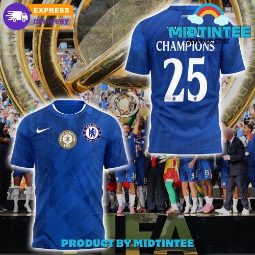 Chelsea FC Fifa Club World Cup Champions 2025 Shirt