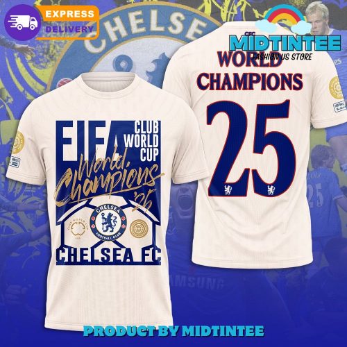 Chelsea FC Fifa Club World Cup World Champions ’25 Special Shirt