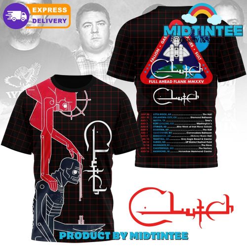 Clutch Band 30th Anniversary Tour 2025 Limited Edition Shirt