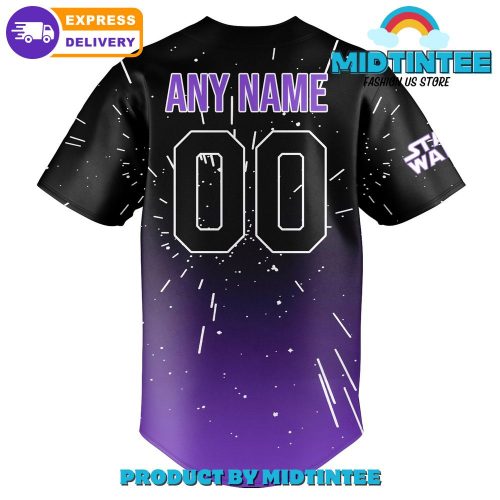 Colorado Rockies 2025 Star Wars Night Custom Name Baseball Jersey