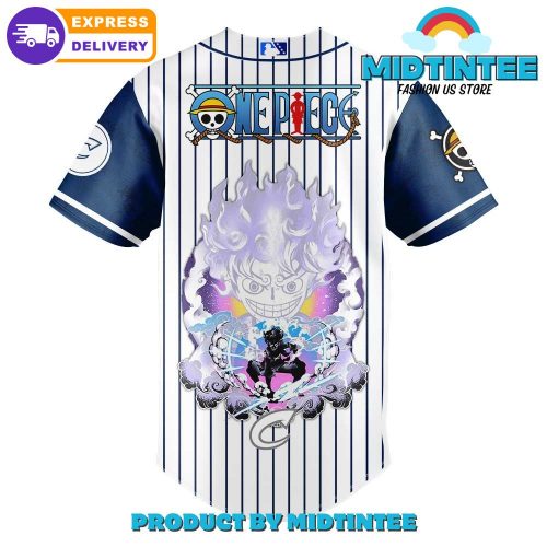 Columbus Clippers x Straw Hat Luffy Gear 5 Baseball Jersey