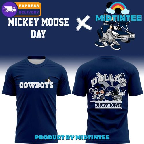 Dallas Cowboys x Mickey Mouse Day 2025 Special Shirt