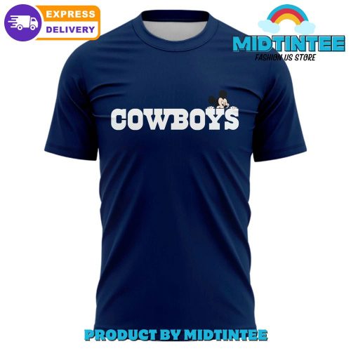 Dallas Cowboys x Mickey Mouse Day 2025 Special Shirt