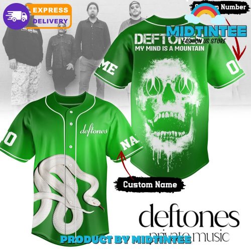 Deftones my mind is a mountain 2025 Special Baeball Jersey