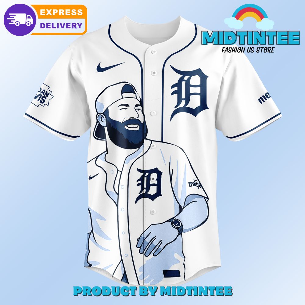 Detroit Tigers x Jordan Davis Music Limited Edition Baseball Jersey