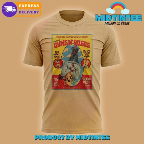 Guns N Roses Budapest It was a legendary night in your city Shirt