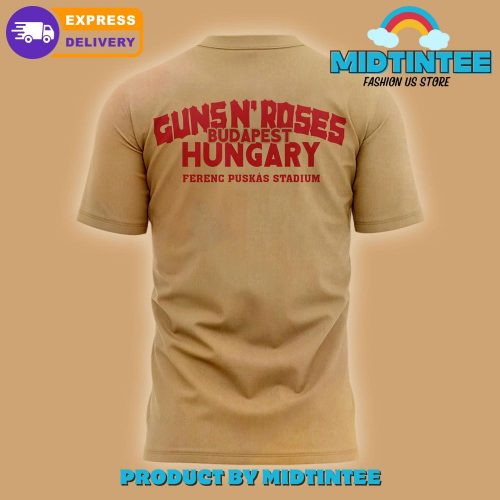 Guns N’ Roses Budapest! It was a legendary night in your city Shirt