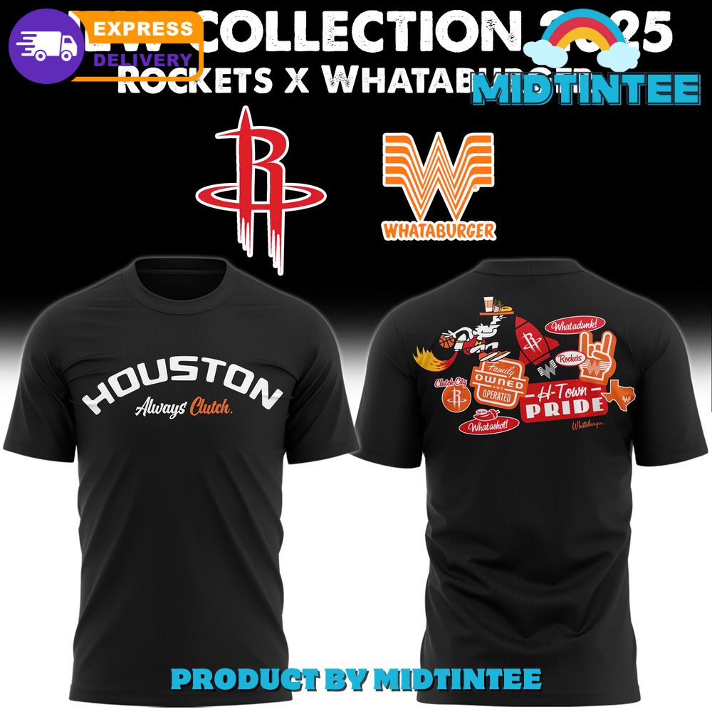 Houston Rockets x Whataburger New Collection 2025 Shirt Houston Rockets x Whataburger New Collection 2025 Shirt