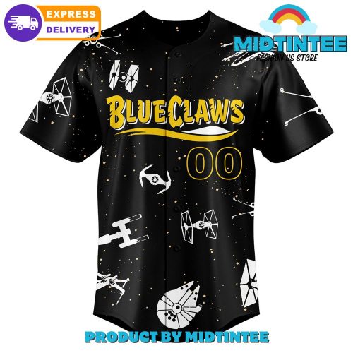 Jersey Shore BlueClaws x Star Wars Night 2025 Baseball Jersey