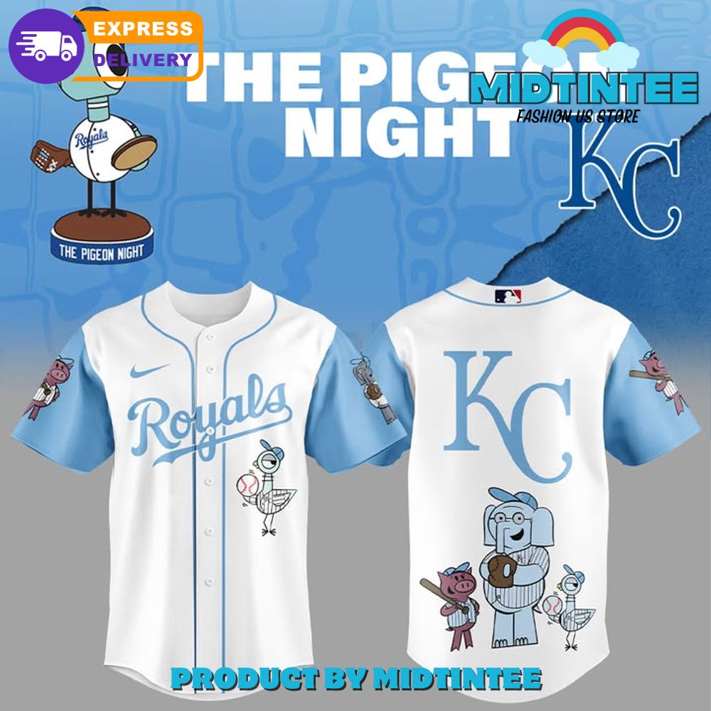 Kansas City Royals The Pigeon Night 2025 Special Jersey