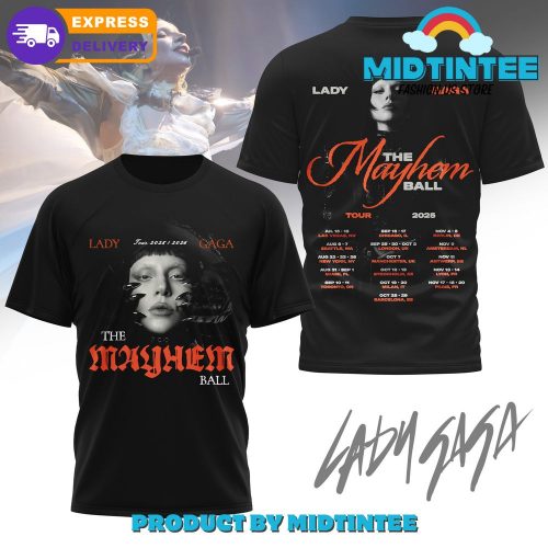 Lady Gaga The Mayhem Ball Tour 2025/2026 Special Shirt