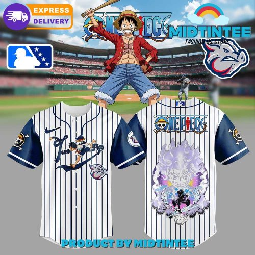 Lehigh Valley IronPigs x Straw Hat Luffy Gear 5 Baseball Jersey
