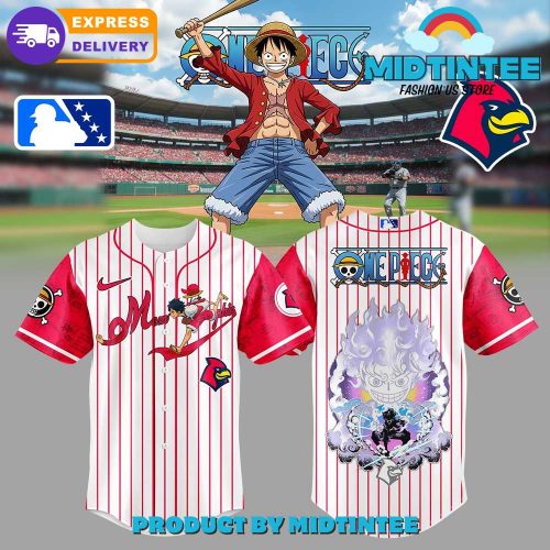 Memphis Redbirds x Straw Hat Luffy Gear 5 Baseball Jersey