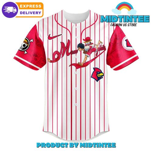 Memphis Redbirds x Straw Hat Luffy Gear 5 Baseball Jersey