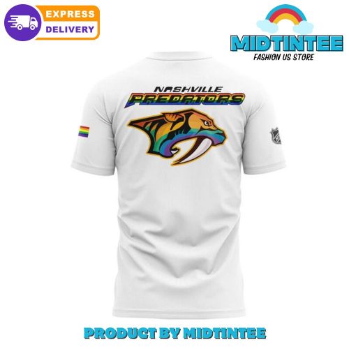 Nashville Predators Special New Pride 2025 Shirt