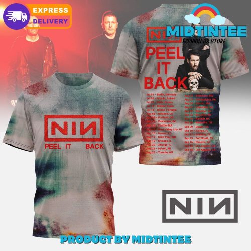 Nine Inch Nails Peel It Back World Tour 2025 Premium Shirt
