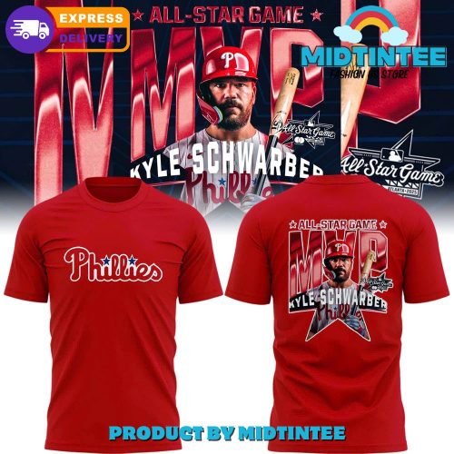 Philadelphia Phillies Kyle Schwarber Is The 2025 MLB All-Star Game MVP Red Shirt