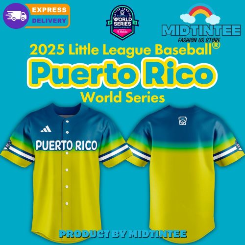 Puerto Rico 2025 Little League Baseball World Series Replica Jersey