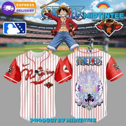 Rochester Red Wings x Straw Hat Luffy Gear 5 Baseball Jersey