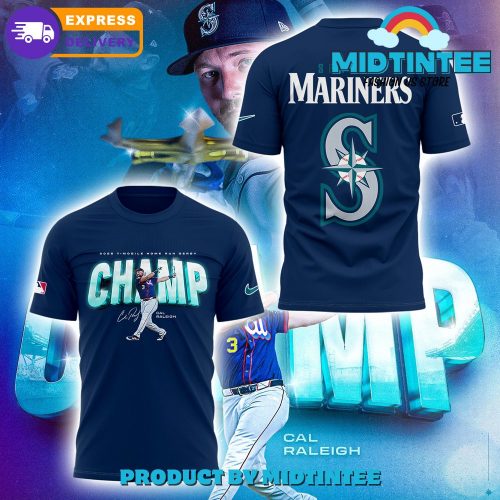 Seattle Mariners Cal Raleigh T-Mobile Home Run Derby Champ 2025 Shirt