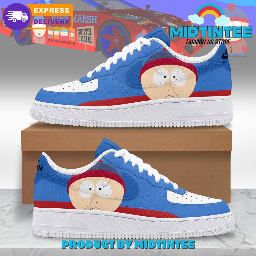 South Park Stan Marsh 2025 Premium Air Force 1 Sneakers