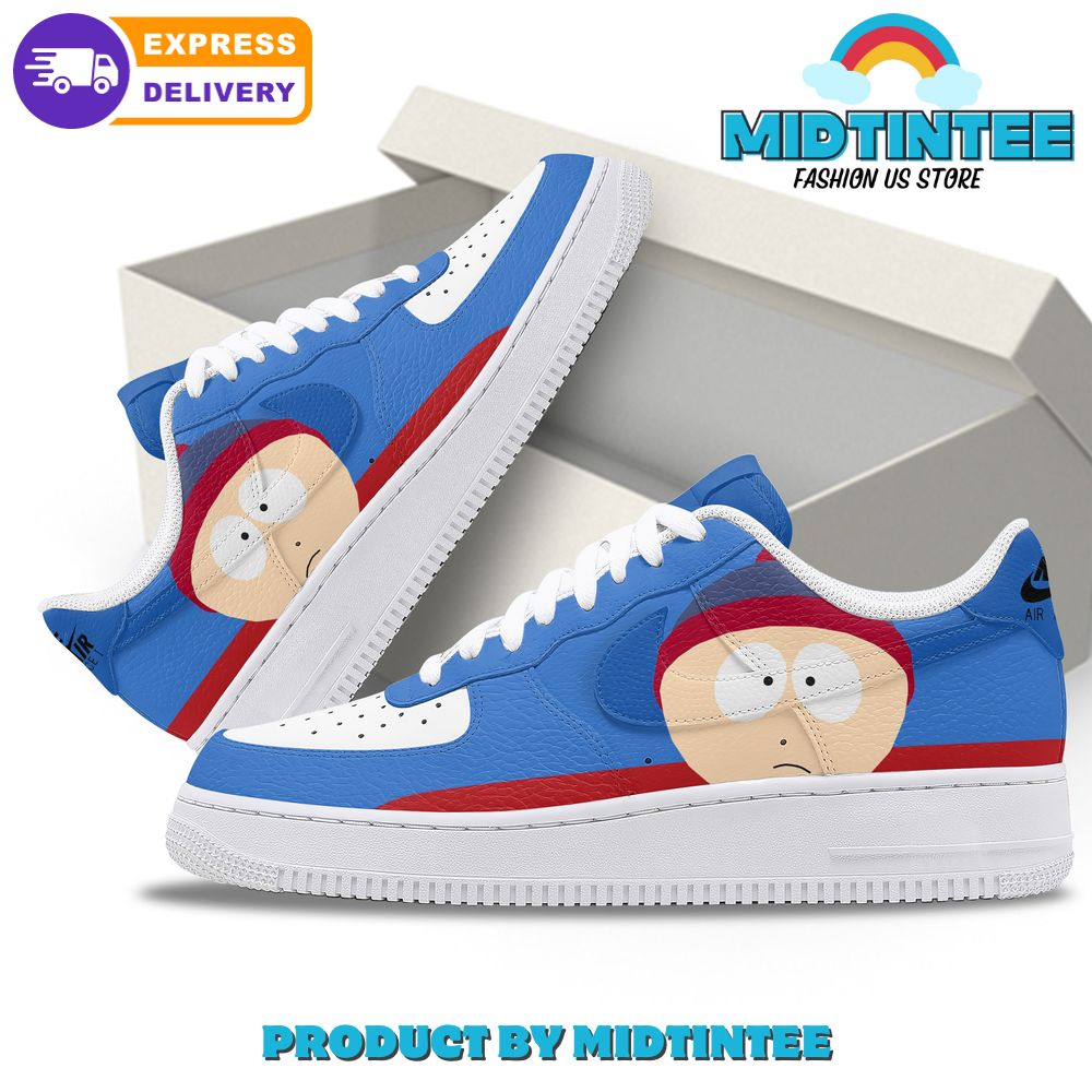 South Park Stan Marsh 2025 Premium Air Force 1 Sneakers