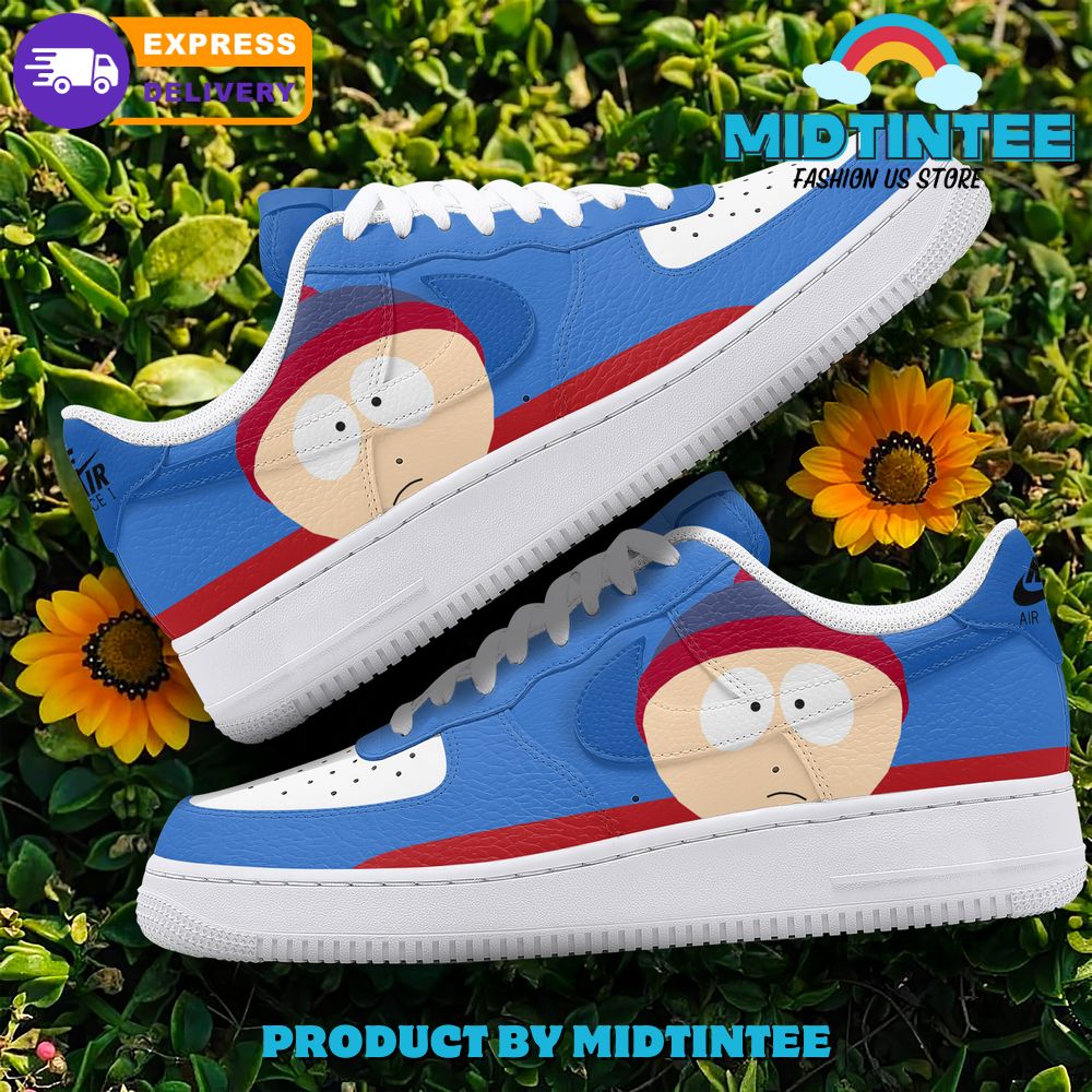 South Park Stan Marsh 2025 Premium Air Force 1 Sneakers