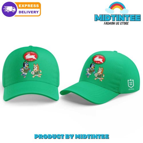 South Sydney Rabbitohs NRL x Bluey and Bingo 2025 Shirt