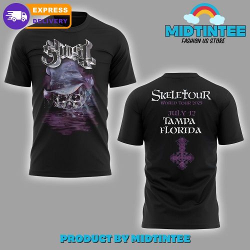 The Band Ghost “The SKELETOUR” World Tour 2025 at Tampa Shirt
