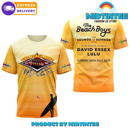 The Beach Boys The Sounds Of Summer Tour 2025 Limited Shirt