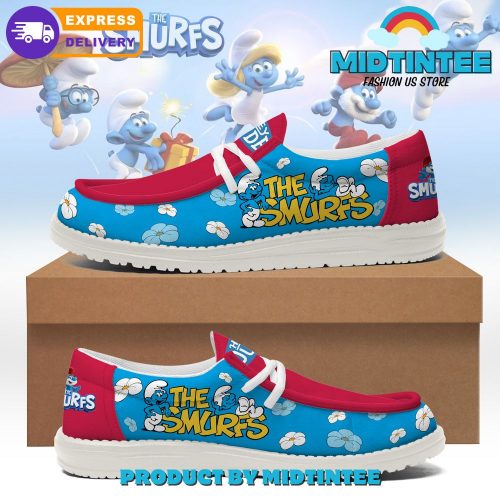 The Smurfs 2025 Limited Edition Hey Dude Shoes