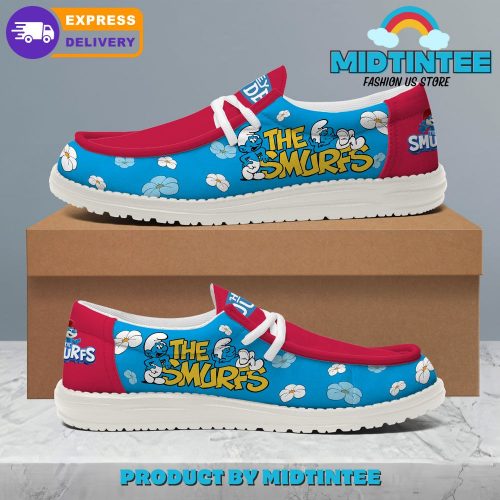The Smurfs 2025 Limited Edition Hey Dude Shoes