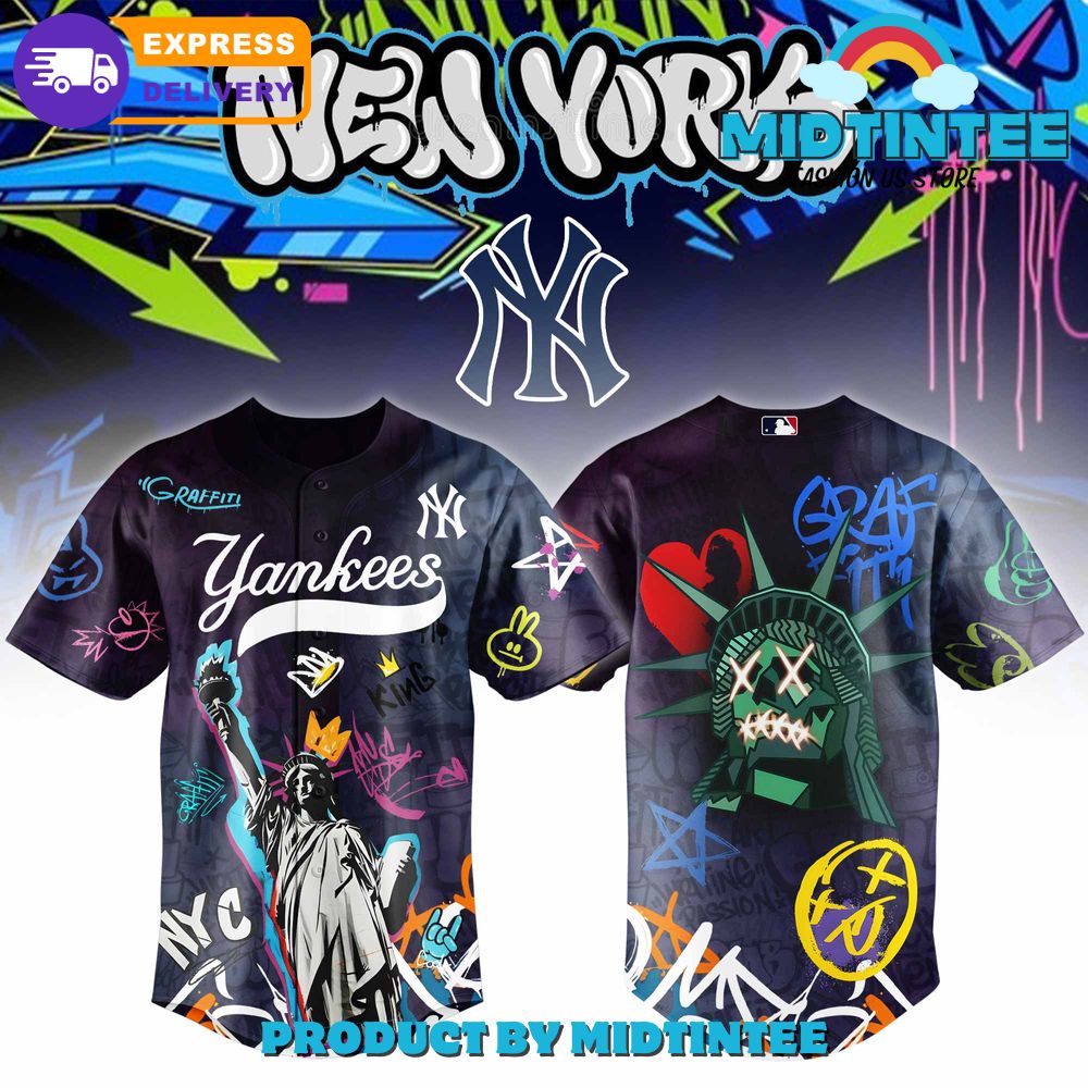 New York Yankees x Graffiti New York City Street Style Jersey 2025